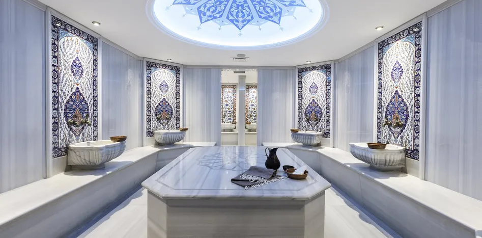Turkish luxury day spa interior